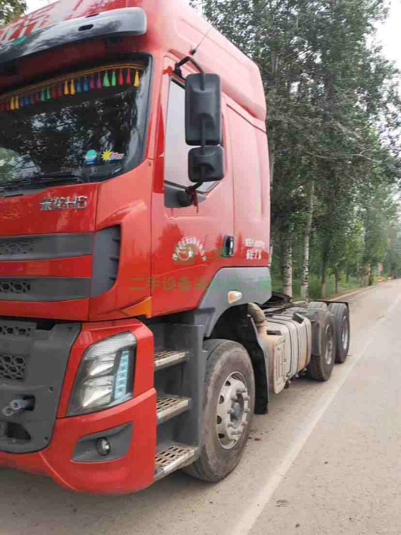 出售1年8個月乘龍H6-500馬力牽引車，WP13濰柴動力