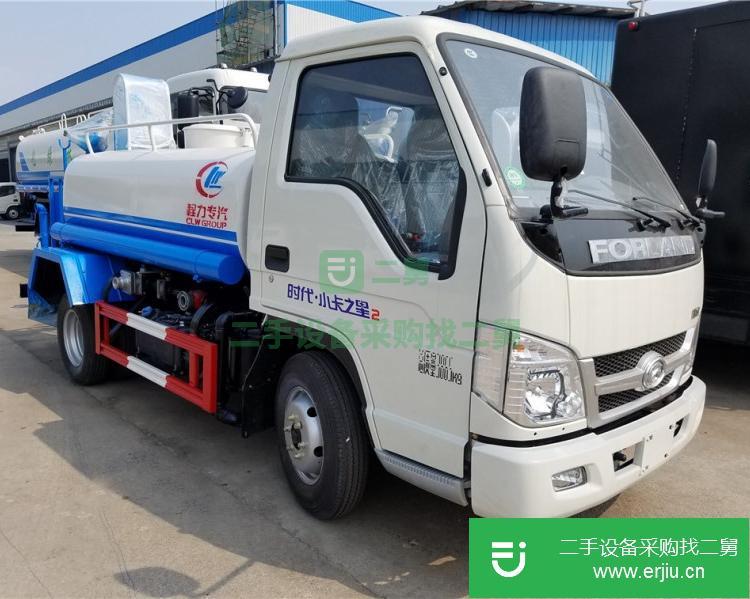 湖北出售二手福田3方綠化灑水車