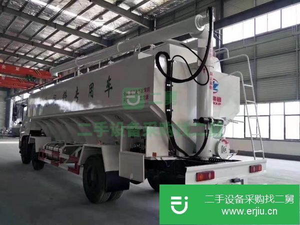 湖北出售二手液壓散裝飼料運?輸?車