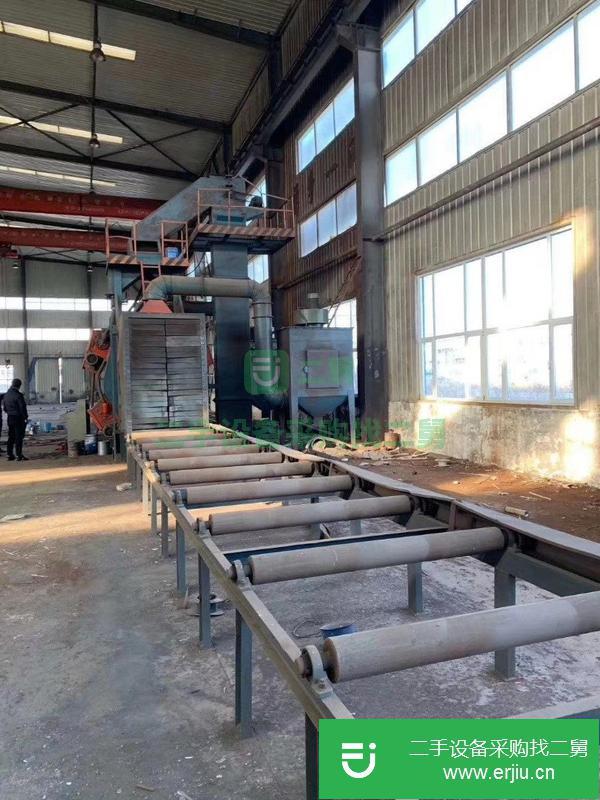 河北出售二手1220通過式拋丸機