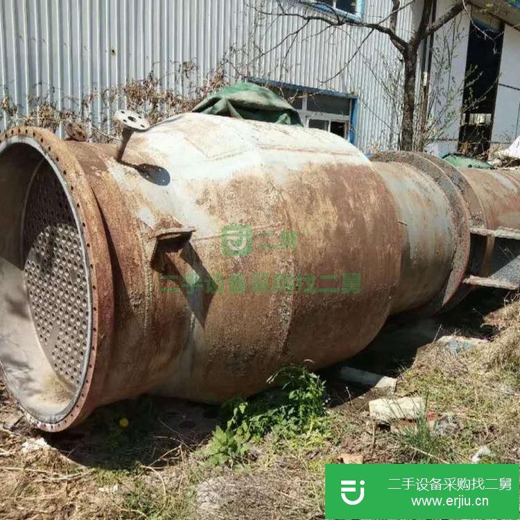 山東出售二手鈦材質(zhì)冷凝器