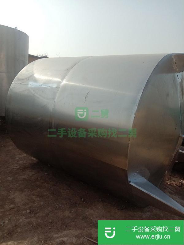 山東轉讓出售二手不銹鋼儲罐