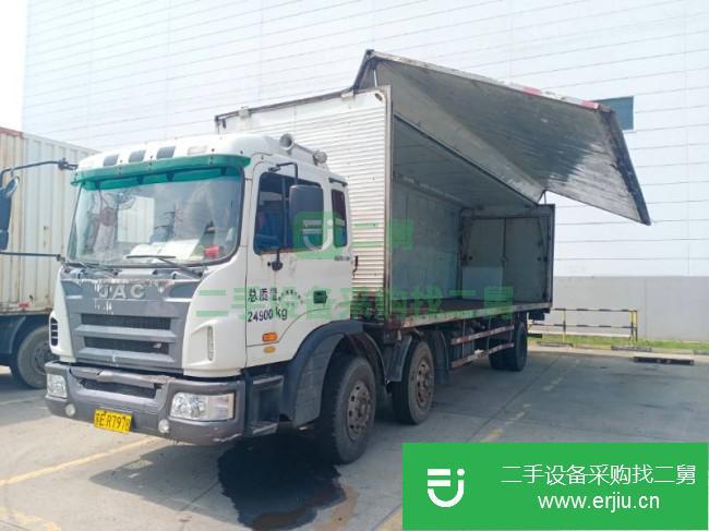 江蘇出售二手江淮格爾發廂式貨車