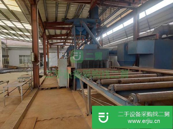 河北轉讓出售二手通過式拋丸機