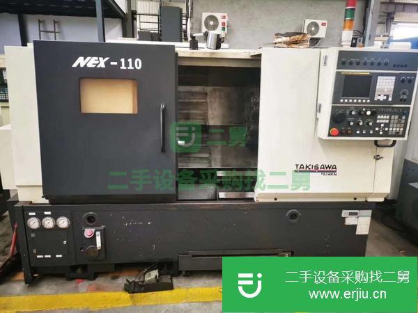 山東出售轉讓臺灣瀧澤NEX-110數控車床