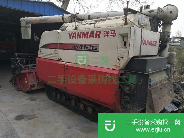 江蘇出售二手洋馬82G收割機