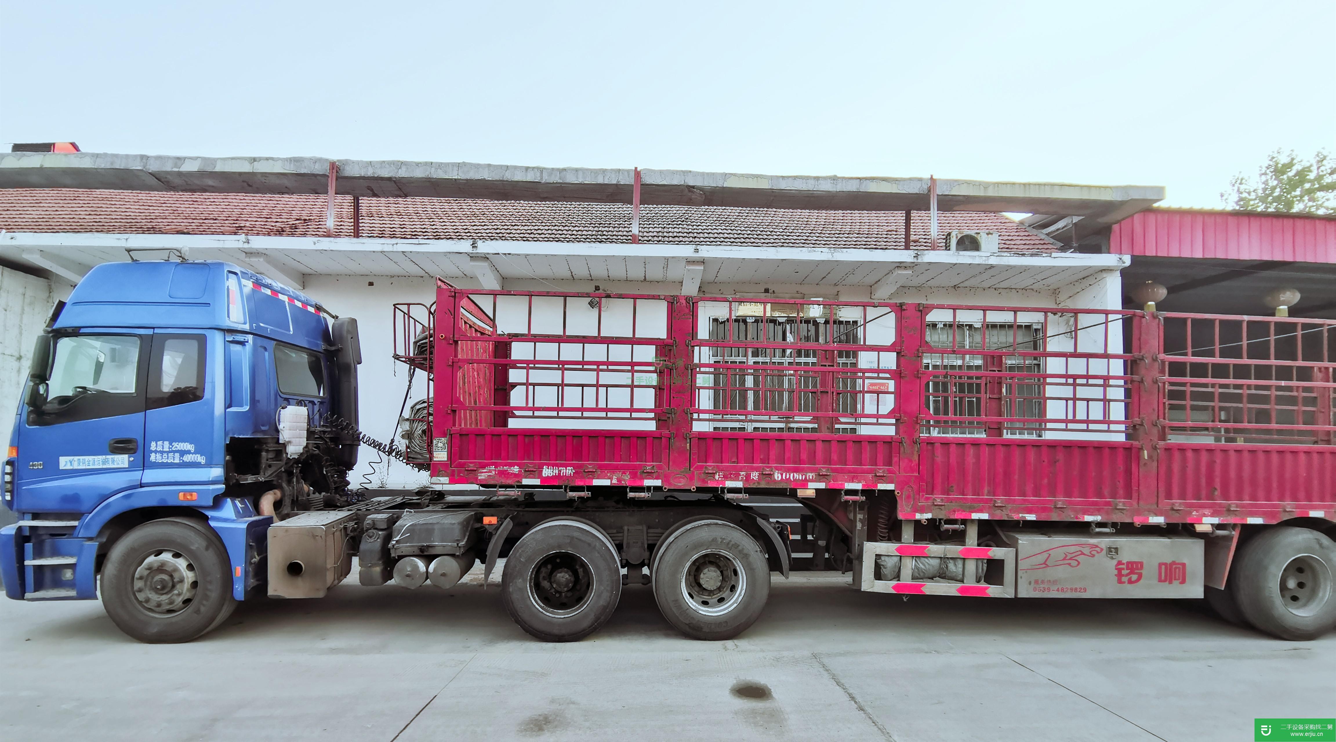 山東出售二手雙驅歐曼牽引車 430馬力  車況精品