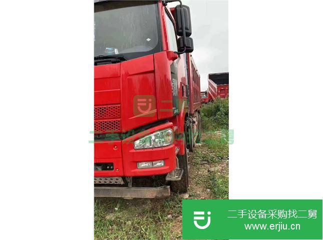 江西出售二手一汽解放J6P后八輪工程車