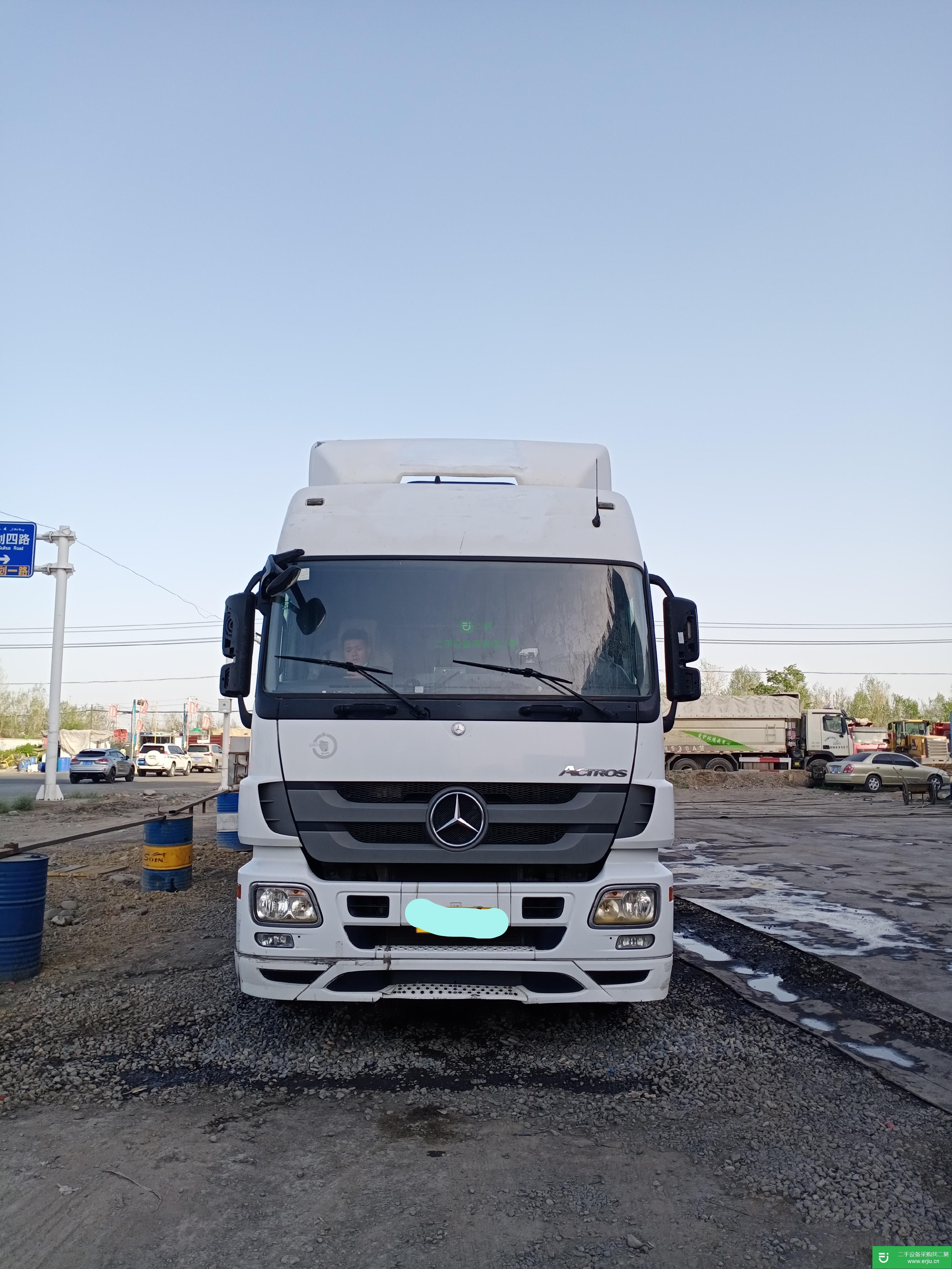 新疆出售二手奔馳冷藏車