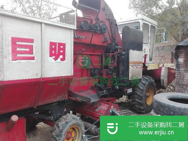 山西出售二手巨明452玉米收割機