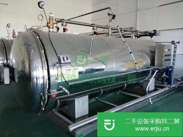 山東出售二手不銹鋼雙層殺菌鍋