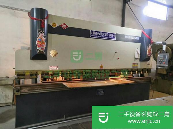 浙江出售轉讓125/4000折彎機  帶機械補償.