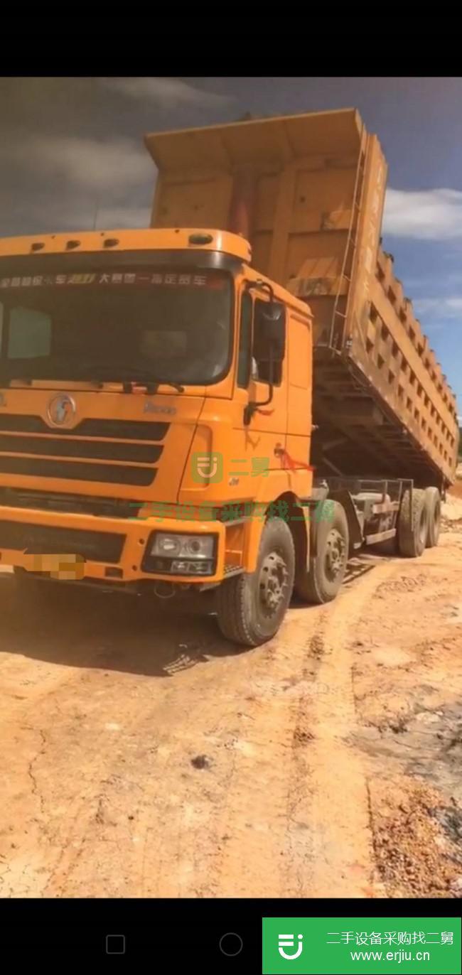 江西出售二手陜汽重卡前四后八自卸車