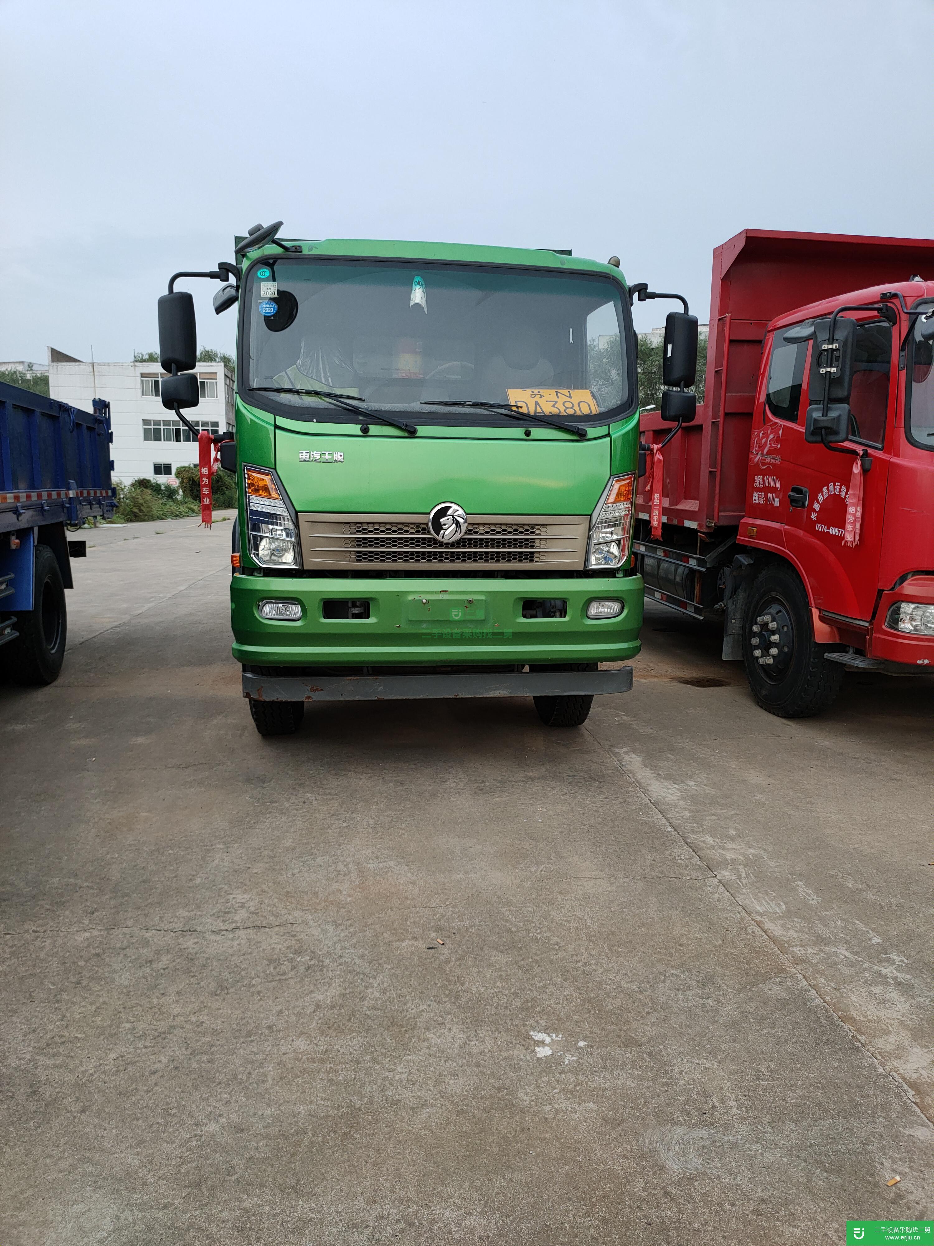 江蘇出售二手重汽王牌自卸車