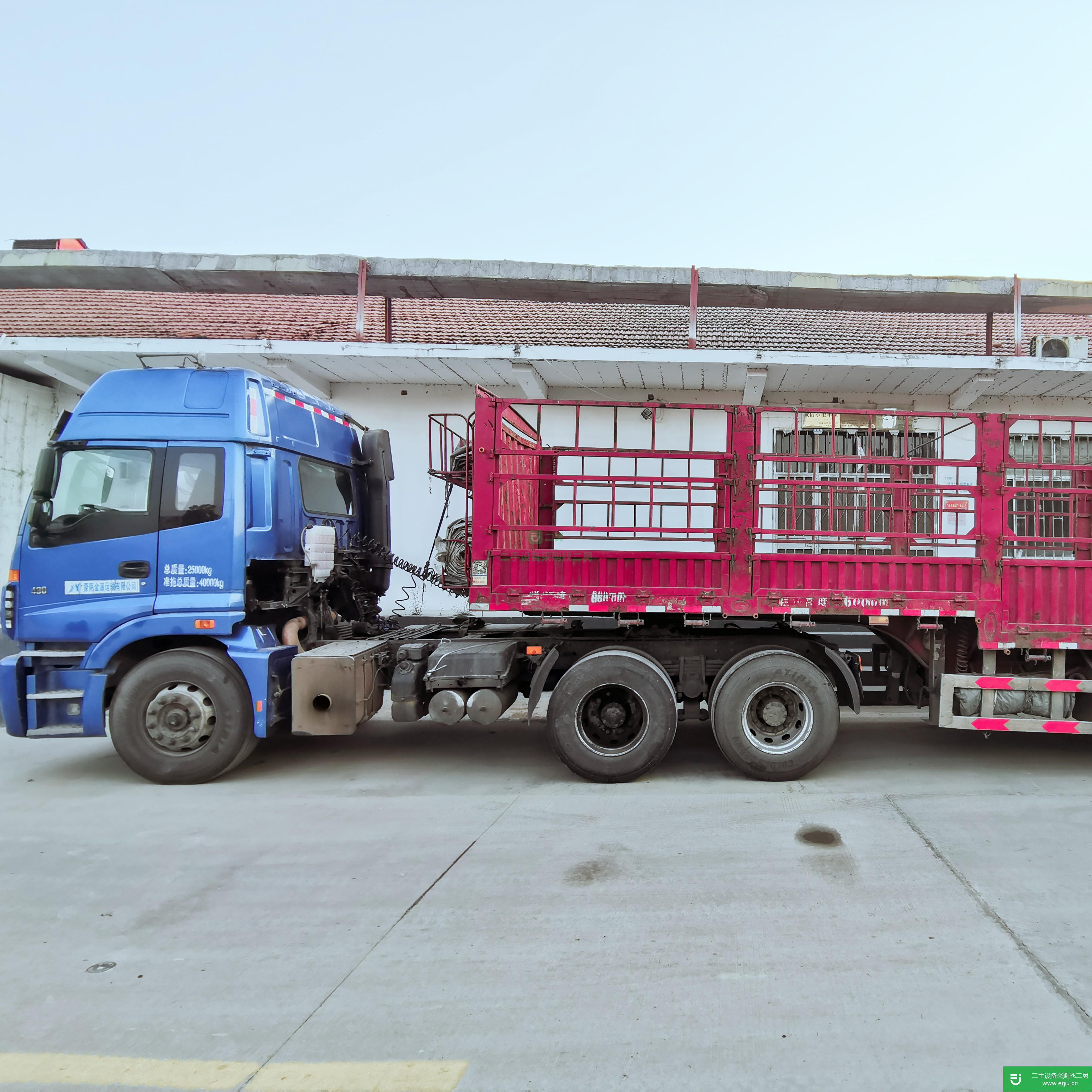 山東出售二手雙驅歐曼牽引車 430馬力  車況精品