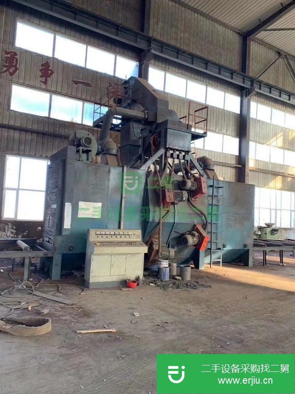 河北出售二手1220通過式拋丸機