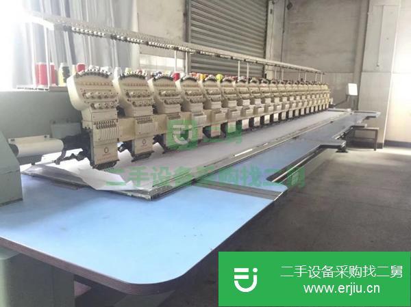 天津出售二手電腦繡花機