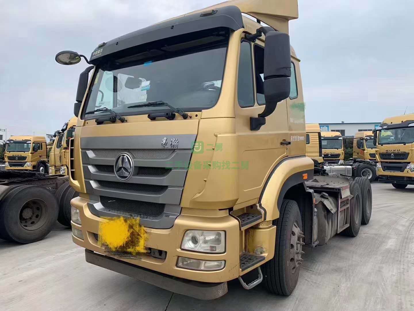 出售中國重汽 國四排放 17年精品車況 德國曼MC11升發動機牽引車