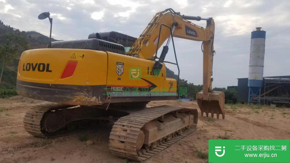 山西出售二手雷沃重工FR260挖掘機