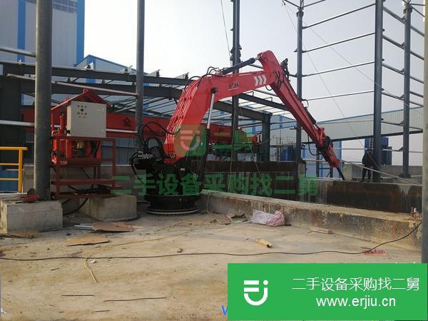 重慶出售二手固定式液壓破碎錘