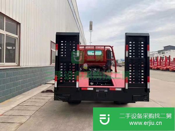 云南出售轉讓藍牌挖機平板運輸車 整車不超重