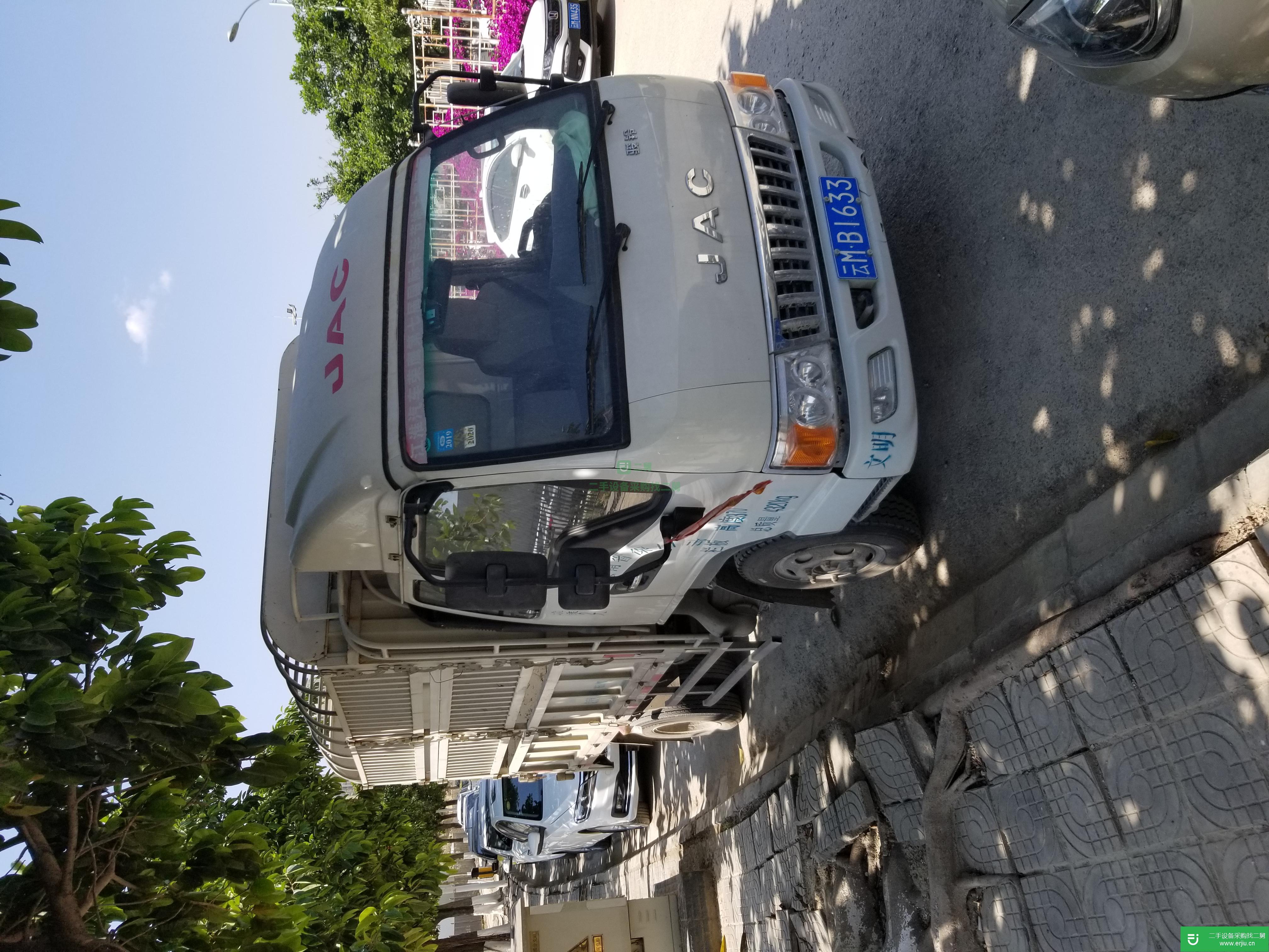 云南出售二手江淮駿鈴高欄載貨車