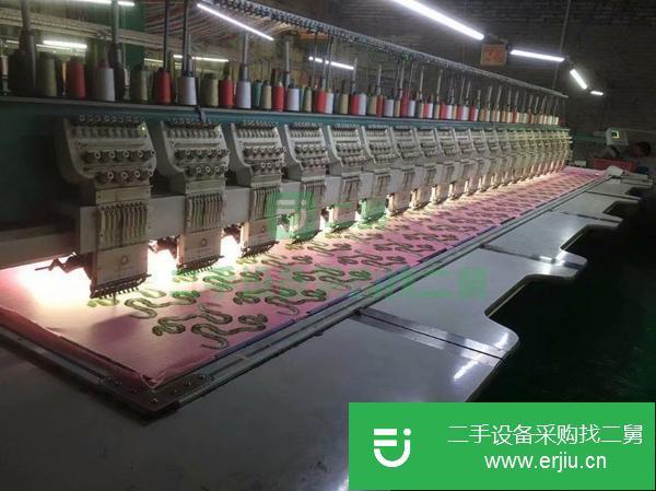 天津出售二手電腦繡花機
