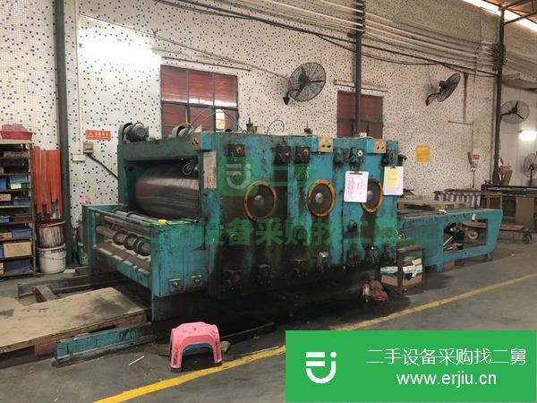 廣東出售二手三色紙箱印刷機