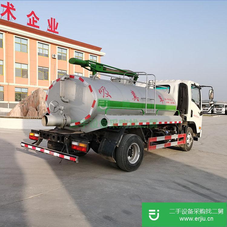山東出售二手5立方吸糞車