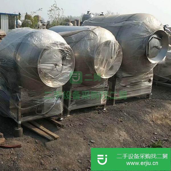 山東出售二手不銹鋼真空滾揉機