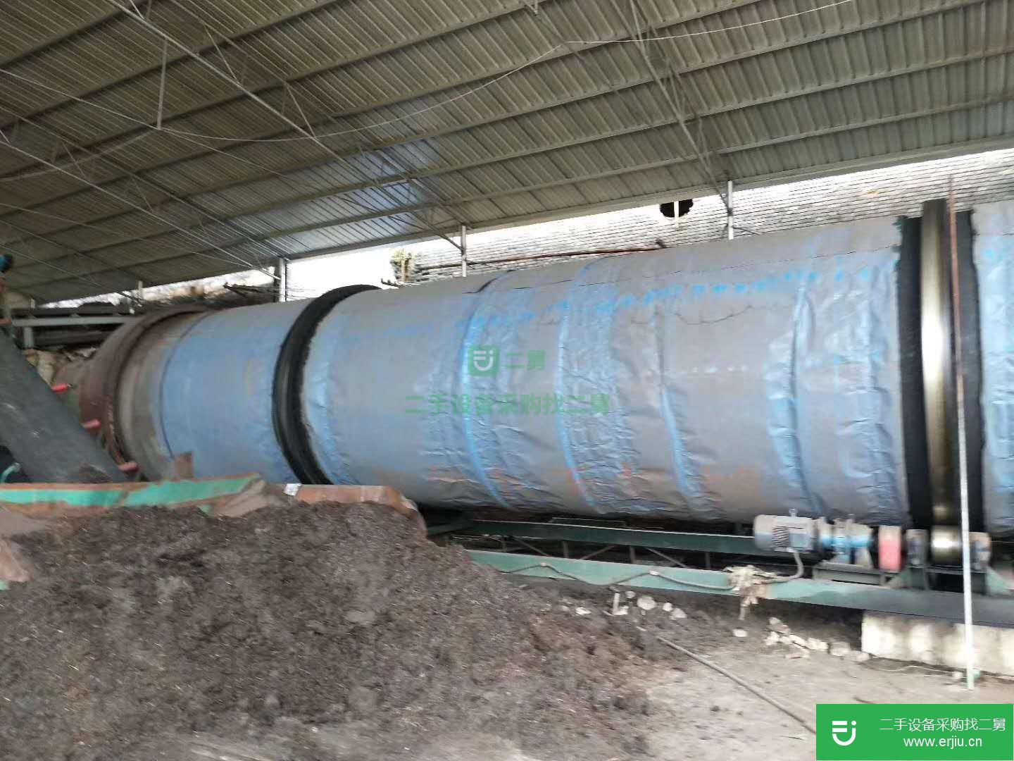 山東出售二手刮板式滾筒干燥機