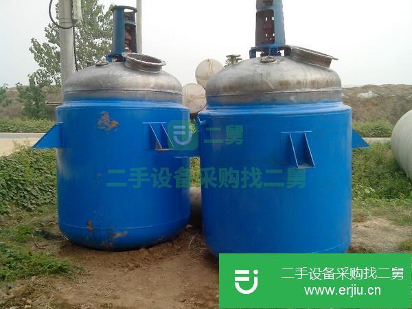 黑龍江出售二手搪瓷反應釜