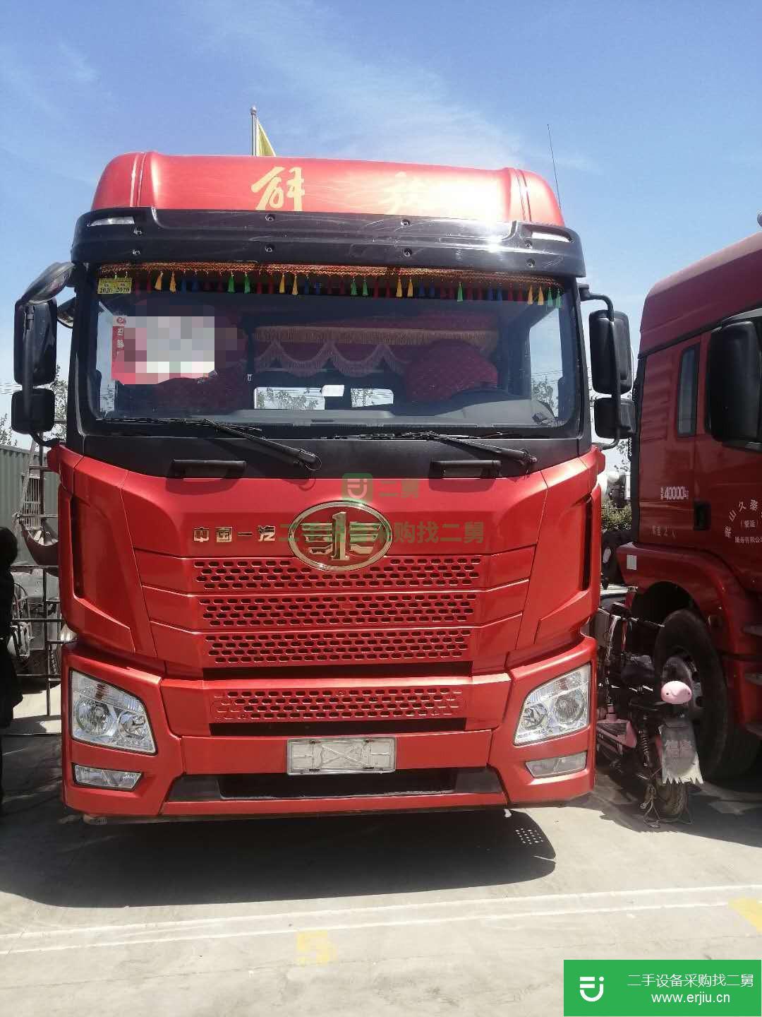 山東出售二手青島解放牽引車