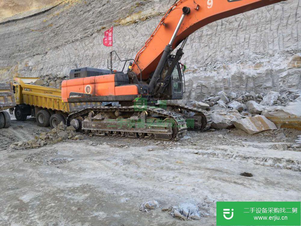 內蒙古出售二手斗山DX520LC-9C挖掘機