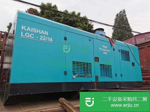 貴州出售二手開山柴動螺桿機