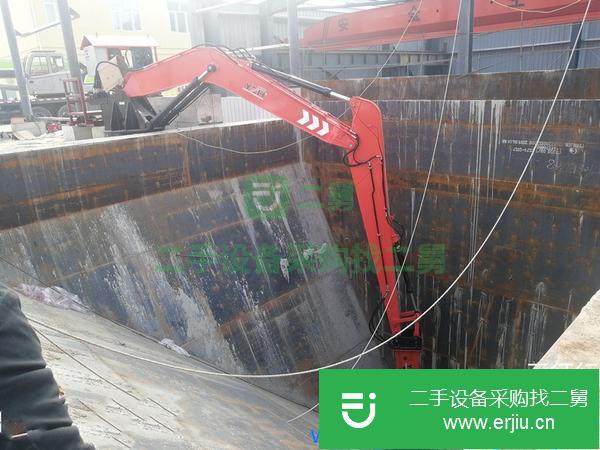 重慶出售二手固定式液壓破碎錘