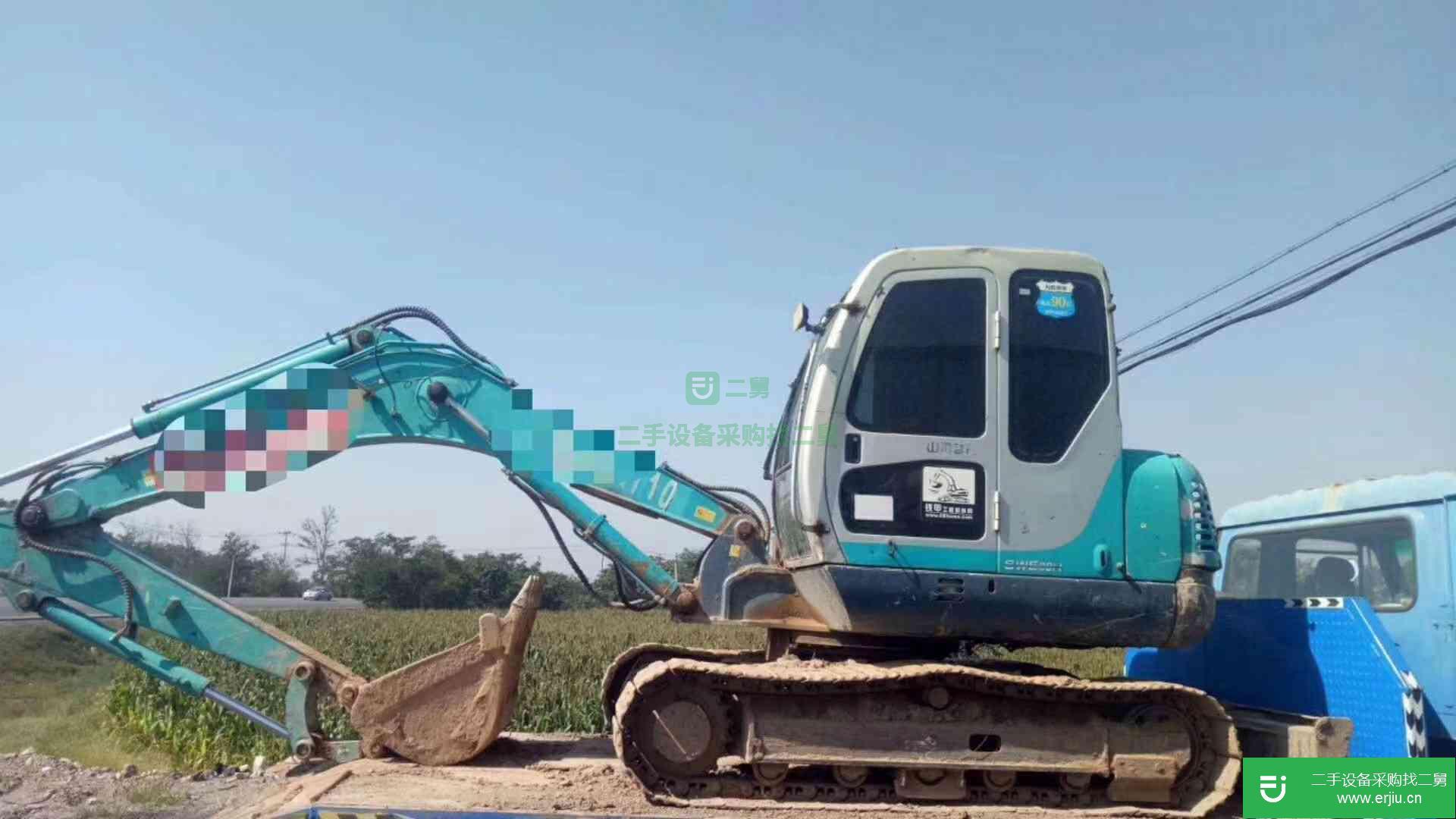 江蘇出售二手山河智能SWE80挖掘機