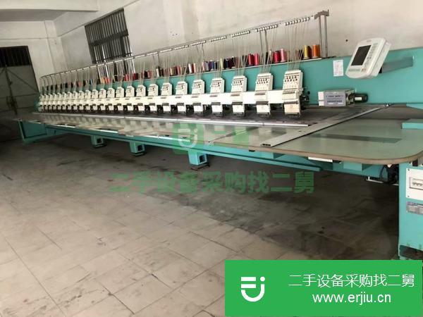 天津出售二手電腦繡花機