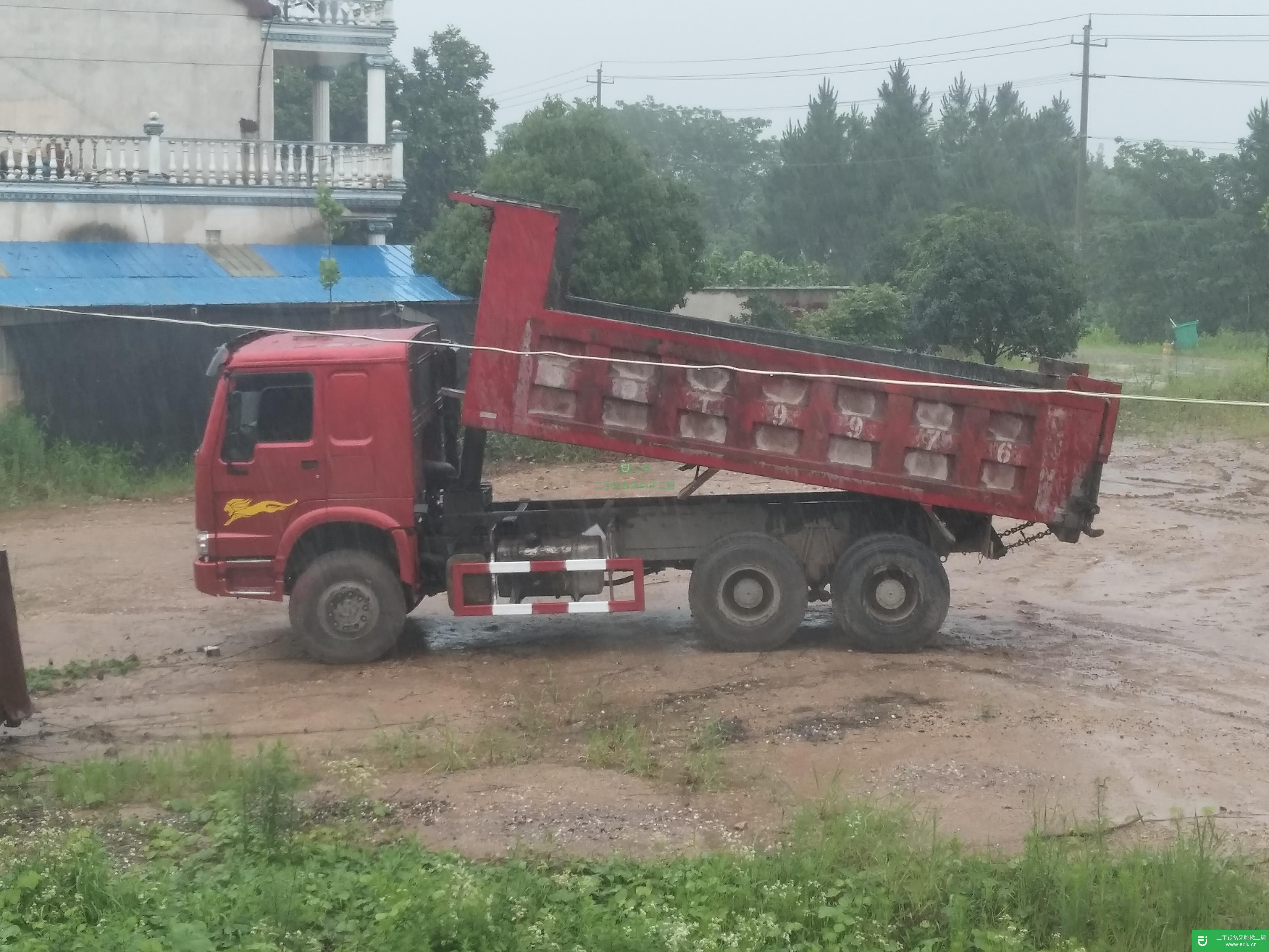 安徽出售二手重汽豪沃自卸車