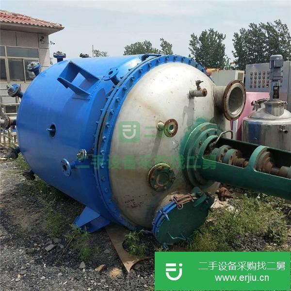 黑龍江出售二手不銹鋼反應釜