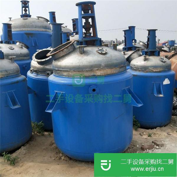 黑龍江出售二手不銹鋼反應釜