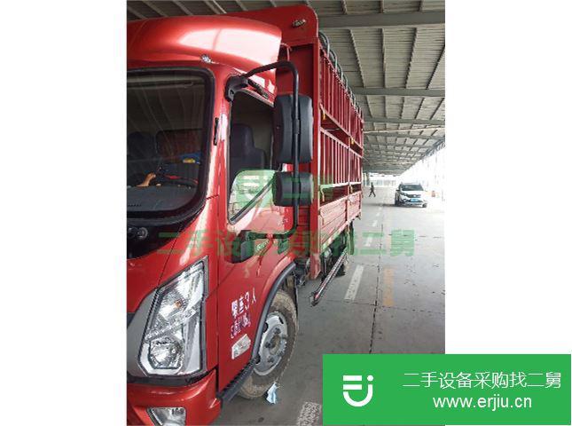 陜西出售二手福田奧鈴高欄載貨車