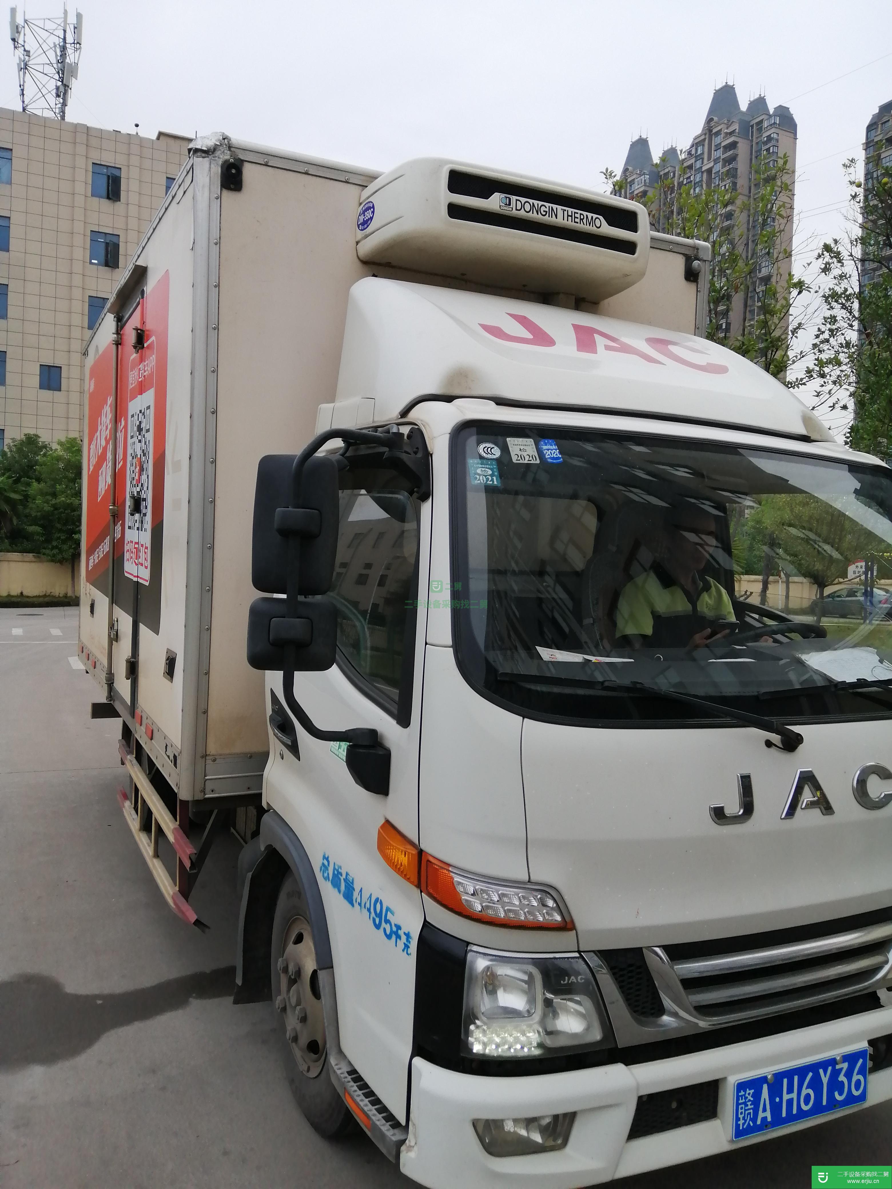 江西出售二手江淮駿鈴冷藏車