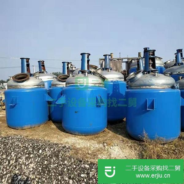 山東出售二手搪瓷反應釜