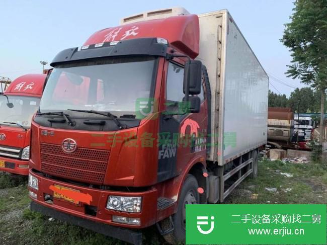 山東出售二手一汽解放冷藏車