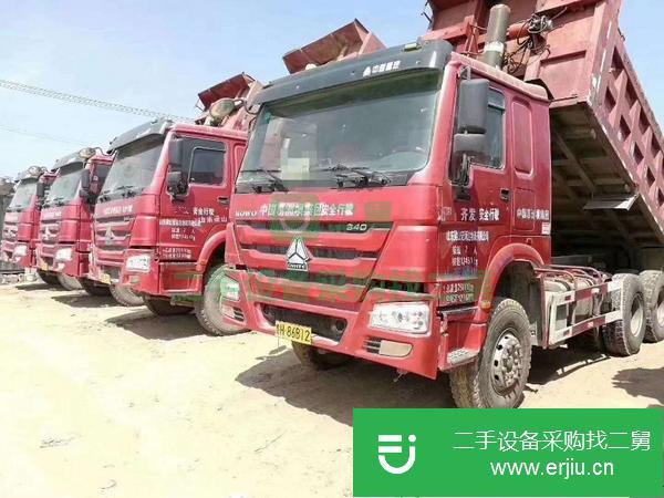 河南出售二手豪沃自卸車