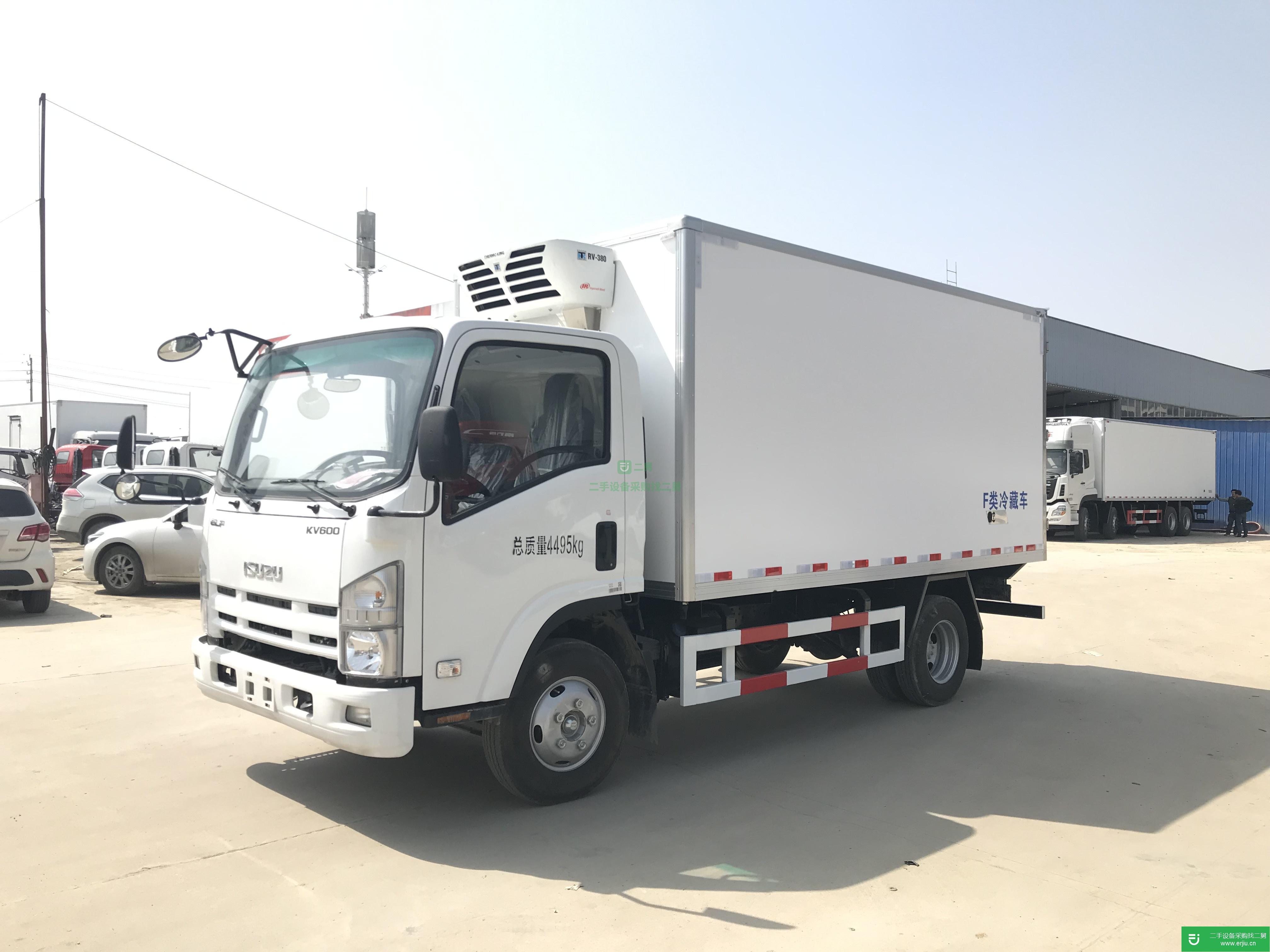 浙江出售二手慶鈴冷藏車
