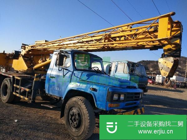 天津出售二手泰安八噸吊車