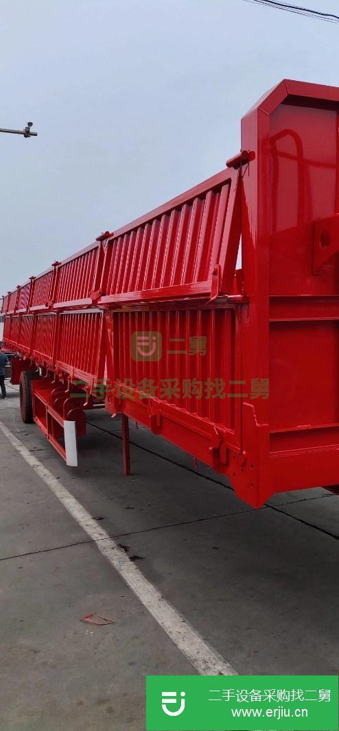 山東出售轉讓側翻半掛車  全國可分期