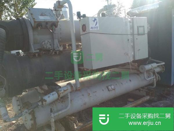 山東出售二手螺桿冷凍機組